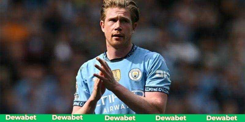 Kevin de Bruyne chia tay Man City tạo ra khoảng trống trên sân