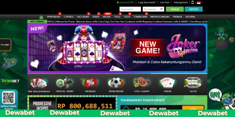 Trải nghiệm giải trí đổi thưởng uy tín tại nhà cái Dewabet